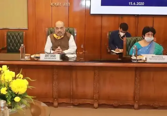 सर्वदलीय बैठक में शाह ने कहा- मतभेद भूलकर दिल्ली में कोविड-19 की लड़ाई में हाथ मिलाएं