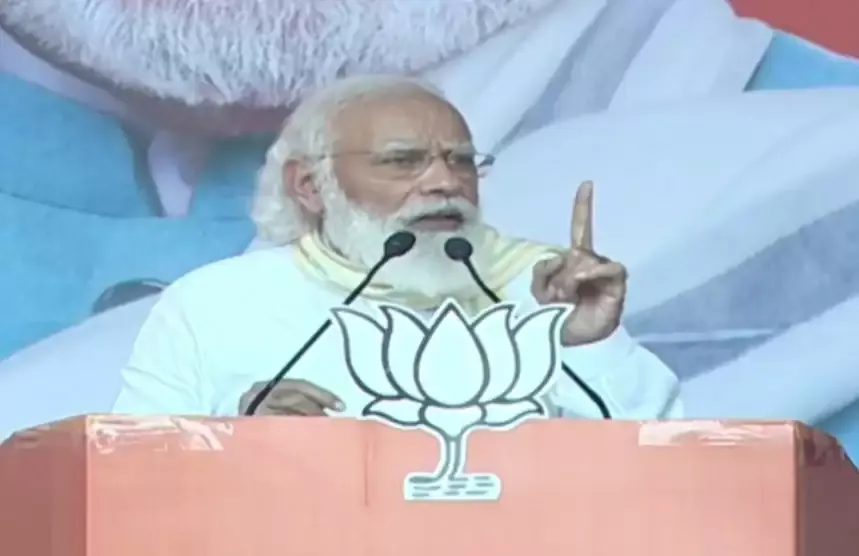 बिहार के सामने डबल इंजन की सरकार, दूसरी तरफ डबल-डबल युवराज: मोदी