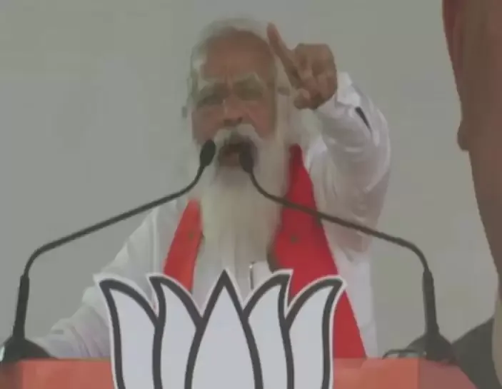बांकुड़ा में बोले मोदी: 2 मई, दीदी गई; भाजपा स्कीम पर, तृणमूल स्कैम पर चलती है