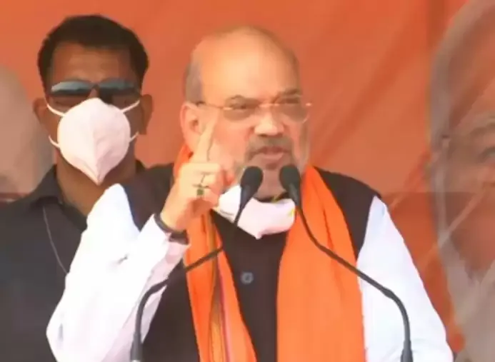 2 मई को जा रही दीदी की सरकार, धूमधाम से होनी चाहिए विदाई: शाह