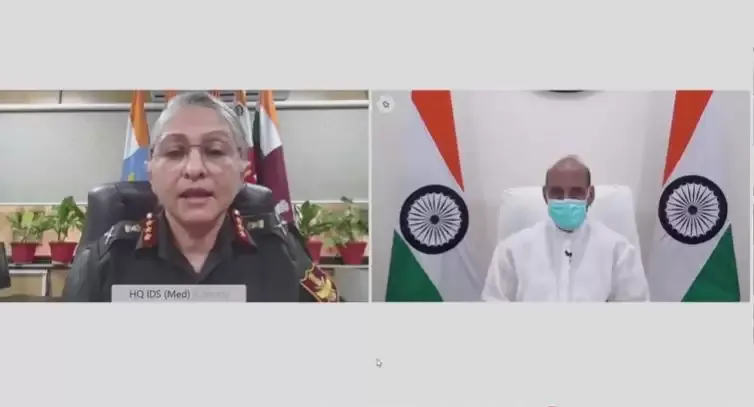 राजनाथ सिंह ने सशस्त्र बल के जवानों, पूर्व सैनिकों के लिए शुरू किया ऑनलाइन ओपीडी मंच