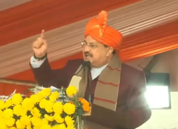 हर जिले में एक बाहुबली, दंगे, भ्रष्टाचार सपा का इतिहास: नड्डा