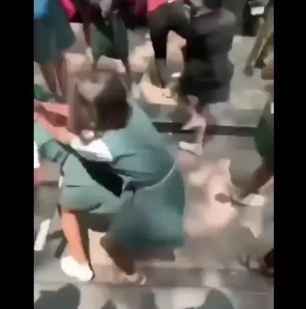 शिक्षा और संस्कार तार-तार: बेंगलूरु में नामी स्कूल की छात्राओं के बीच सड़क पर जमकर हाथापाई