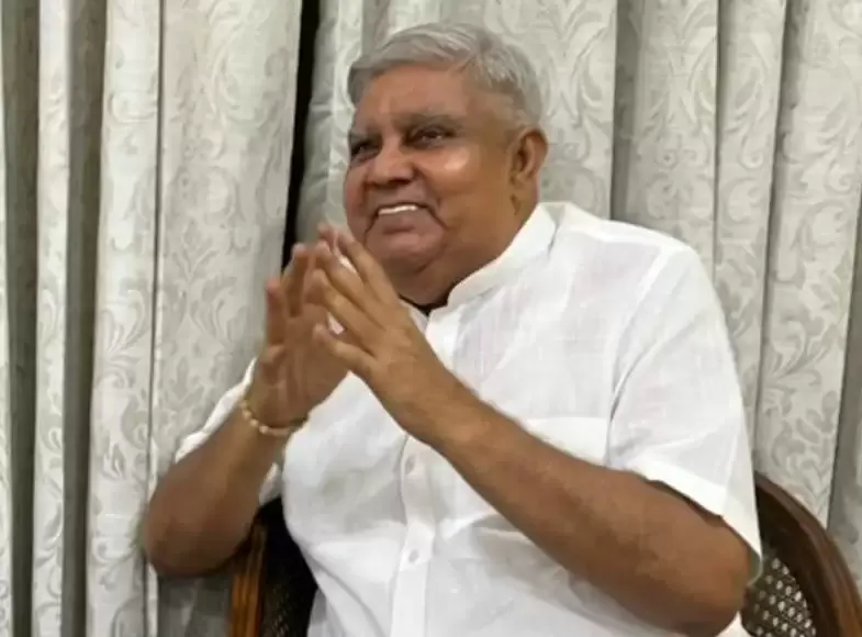 उपराष्ट्रपति चुनाव में जगदीप धनखड़ विजयी