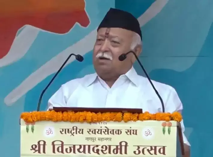 सभी समुदायों पर समग्र रूप से लागू होने वाली जनसंख्या नीति बनेः भागवत