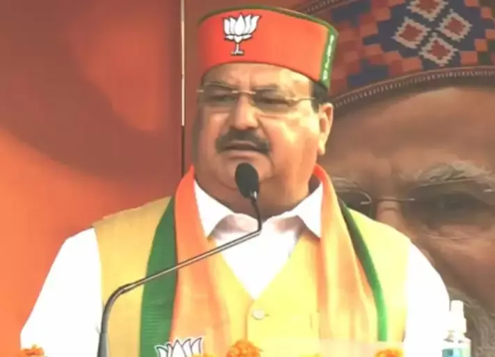 हम सेवा करने वाले लोग, 'वो' मेवा खाने वाले लोग है: नड्डा