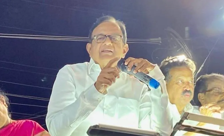 चिदंबरम की मांग: सीडब्ल्यूसी के आधे सदस्यों का चुनाव हो, नौजवानों को जगह मिलनी चाहिए