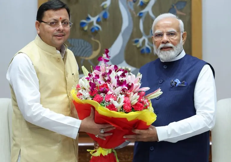 प्रधानमंत्री से मिले धामी, कहा- उत्तराखंड में समान नागरिक संहिता को जल्द लागू किया जाएगा