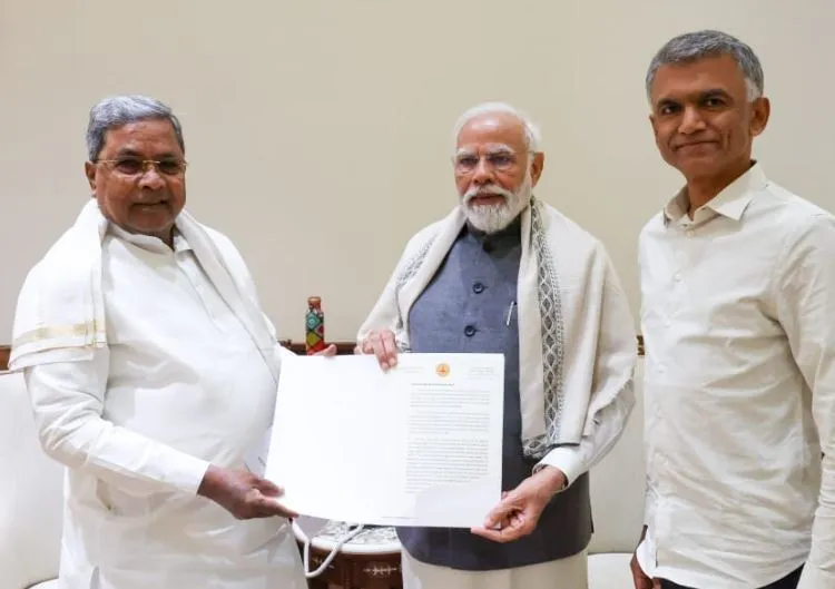 सिद्दरामैया ने प्रधानमंत्री से मुलाकात की, सूखा राहत के तौर पर केंद्र से इतनी राशि मांगी