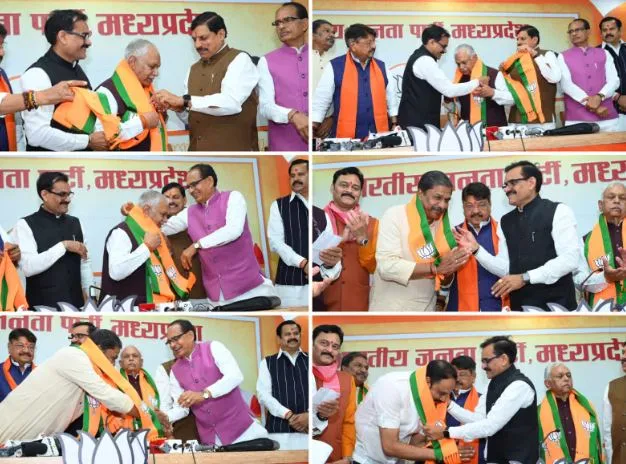 मप्र: कांग्रेस को बड़ा झटका, सुरेश पचौरी समेत ये नेता भाजपा में शामिल