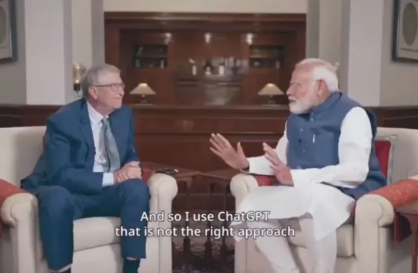 बिल गेट्स के साथ बातचीत में मोदी ने किन ​बातों पर दिया जोर?
