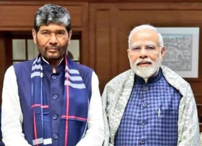 दूर हो गए गिले-शिकवे! पारस बोले- मोदी हमारे भी नेता, बिहार में ...