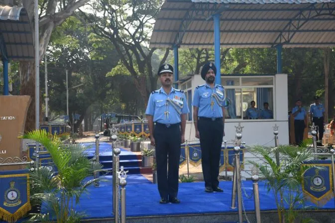 एयर कमोडोर संतोष केपी हेगड़े ने वायुसेना स्टेशन की कमान संभाली