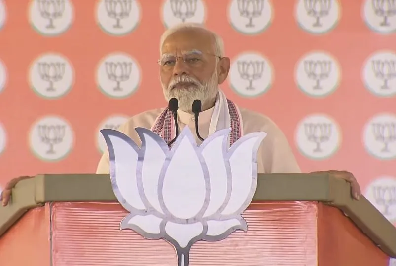 भाजपा के लिए देश से बड़ा कुछ नहीं, कांग्रेस के लिए अपना परिवार ही सबकुछ है: मोदी