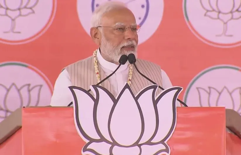 जब कांग्रेस की सरकार थी, किसानों के हिस्से की खाद भी लूट ली जाती थी: मोदी