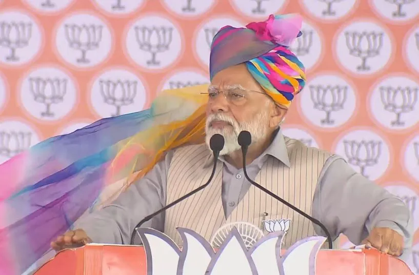 कांग्रेस के घोषणापत्र में वही सोच झलकती है, जो आजादी के समय मुस्लिम लीग की थी: मोदी