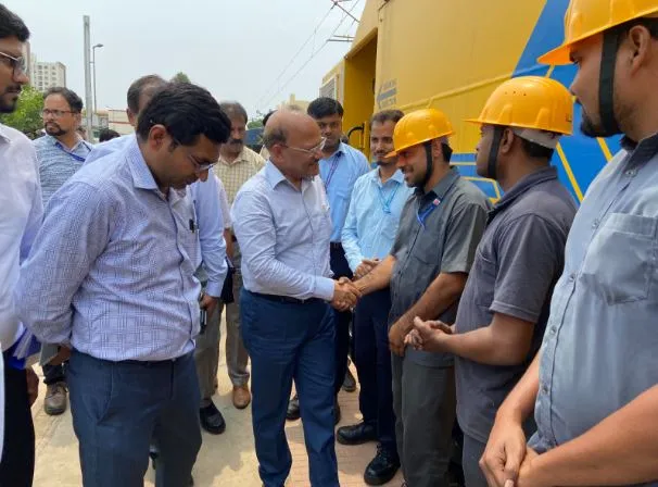 कर्नाटक: सोमनायक्कनपट्टी-बेंगलूरु सेक्शन का रियर विंडो निरीक्षण किया