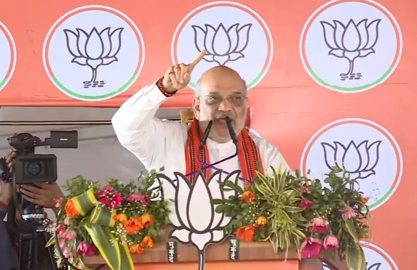 नवीन बाबू की सरकार झोला सरकार है, केंद्र से मिलने वाले अनाज पर अपना झोला लगा देते हैं: शाह