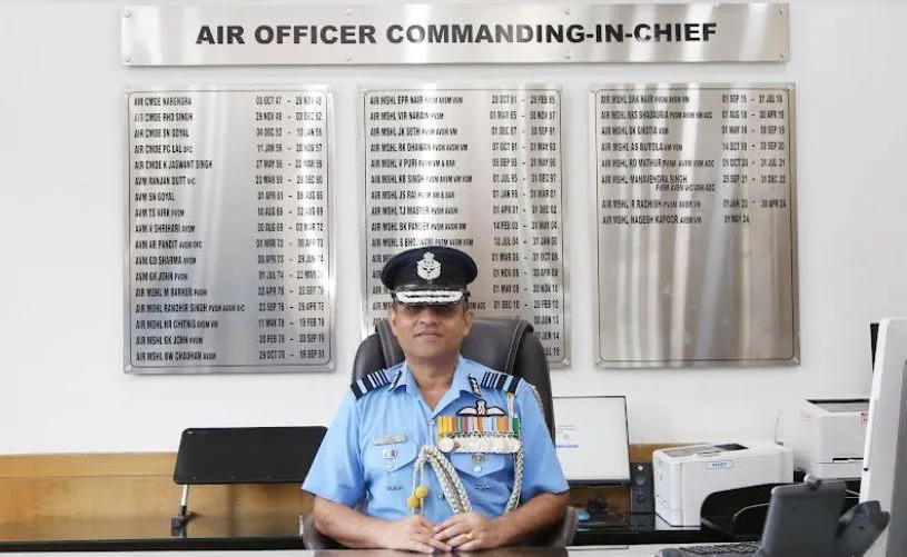 बेंगलूरु: एयर मार्शल नागेश कपूर ने ट्रेनिंग कमांड प्रमुख के रूप में कार्यभार संभाला