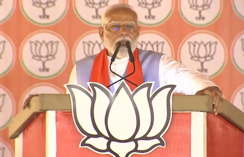 सपा-कांग्रेस वाले सरकार में आ गए तो रामलला को फिर से टेंट में भेजकर मंदिर पर बुलडोजर चलवा देंगे: मोदी