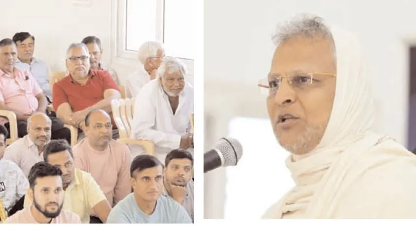 'मानसिक शांति के लिए मंत्रजाप और ध्यान जरूरी'