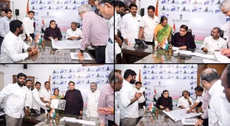 डॉ. मुरुगन और भाजपा नेताओं ने गडकरी से मुलाकात कर राजमार्ग परियोजनाओं से जुड़ीं मांगें रखीं