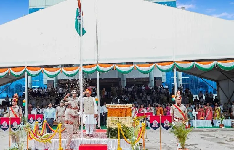 दपरे ने मनाया 79वां स्वतंत्रता दिवस