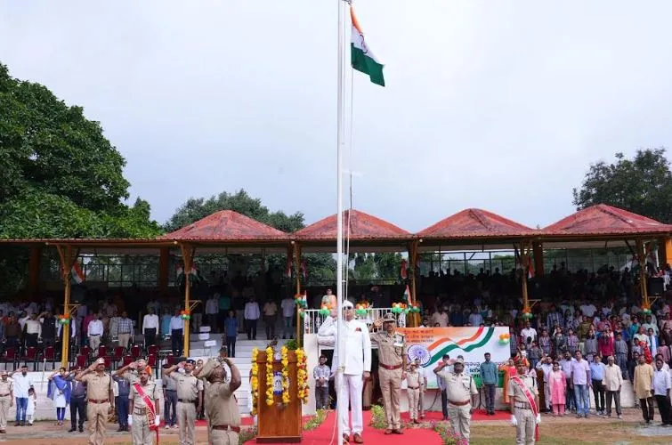 रेल पहिया कारखाने में 79वां स्वतंत्रता दिवस मनाया गया