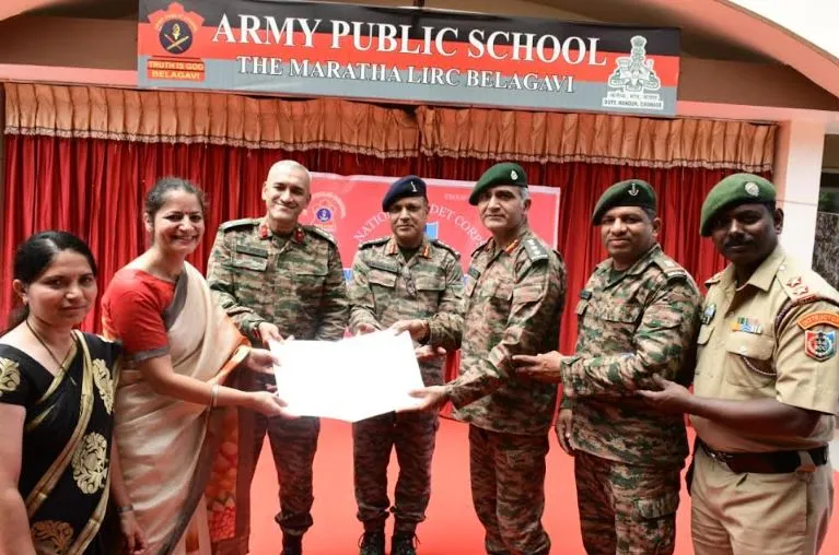 एनसीसी यूनिट का उद्घाटन: छात्रों को राष्ट्र निर्माण में योगदान देने के लिए प्रेरित किया