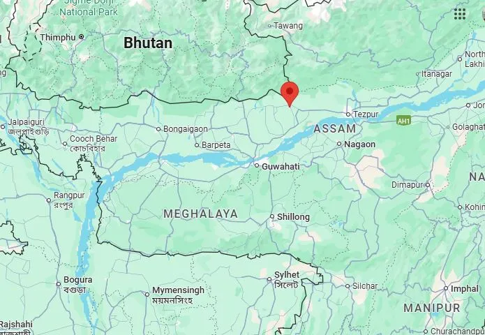 पूर्वोत्तर और प. बंगाल के कुछ हिस्सों में आया भूकंप