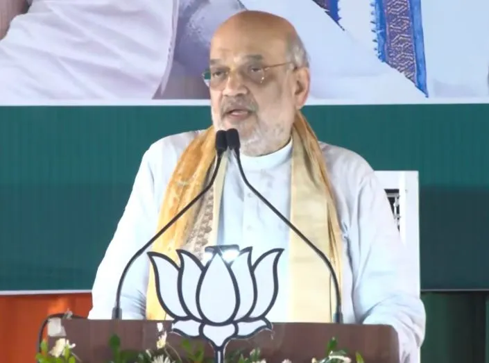 नालंदा में बोले अमित शाह- राजग के 5 दल 'पांडव', महागठबंधन में न नेता, न नीयत