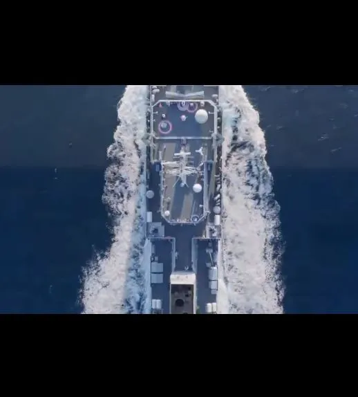 विशाखापत्तनम: नौसेना ने पनडुब्बी रोधी पोत 'एंड्रॉथ' का जलावतरण किया