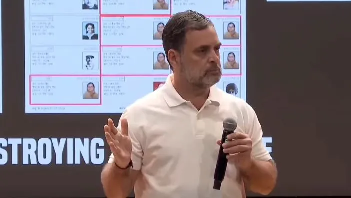 राहुल गांधी का दावा- हरियाणा चुनाव 'चुराया' गया था
