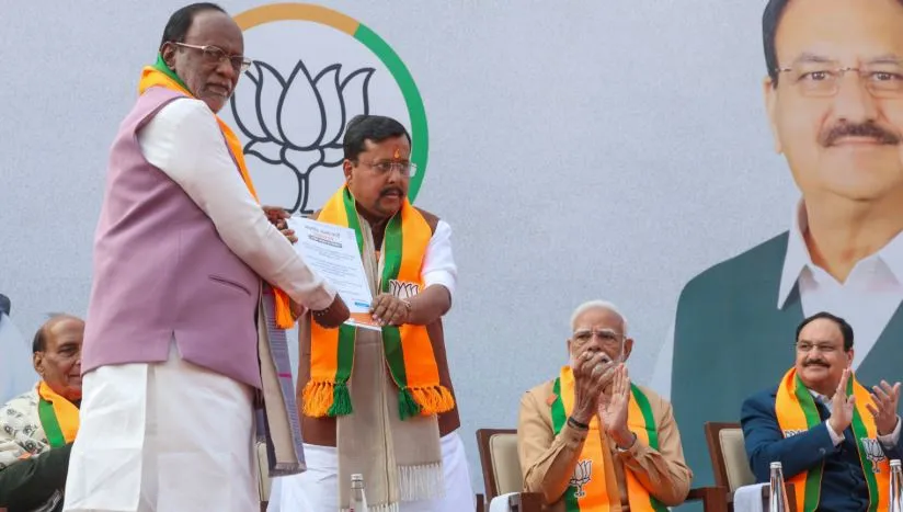 भाजपा का कार्यकर्ता सत्ता की नहीं, सेवा और संकल्प की राजनीति करता है: नितिन नबीन