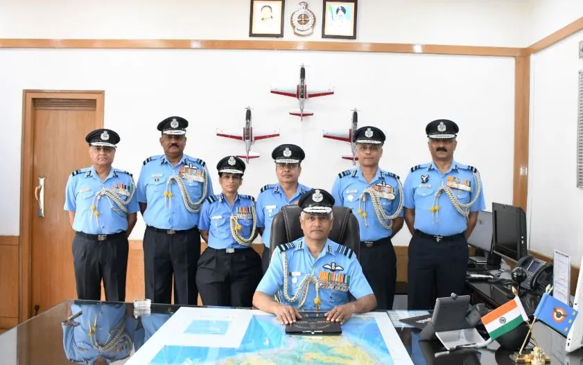 एयर मार्शल श्रीनिवास ने वायुसेना ट्रेनिंग कमांड के एओसी-इन-सी का पदभार संभाला
