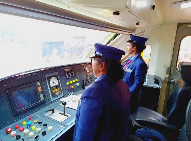 तिरुवनंतपुरम से मंगलूरु: महिला टीम ने अमृत भारत एक्सप्रेस की उद्घाटन यात्रा का नेतृत्व किया