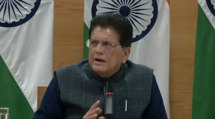 आज भारत मज़बूती और आत्मविश्वास की स्थिति से व्यापार समझौतों पर बातचीत कर रहा है: पीयूष गोयल