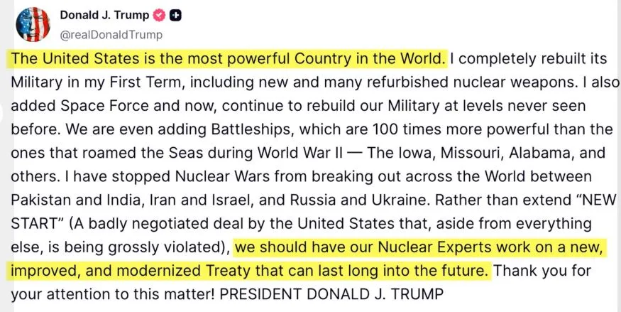 ट्रंप ने फिर किया दावा- 'मैंने भारत-पाकिस्तान के बीच युद्ध रुकवाया था'