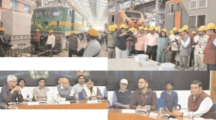 इंजन निर्माण कर रेलवे को गति प्रदान कर रहा है ‘बनारस रेल इंजन कारखाना’