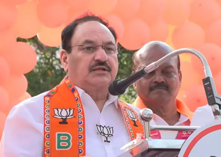 कांग्रेस-द्रमुक की सरकारें भ्रष्टाचार से भरी थीं, खामियाज़ा गरीबों को भुगतना पड़ा: जेपी नड्डा