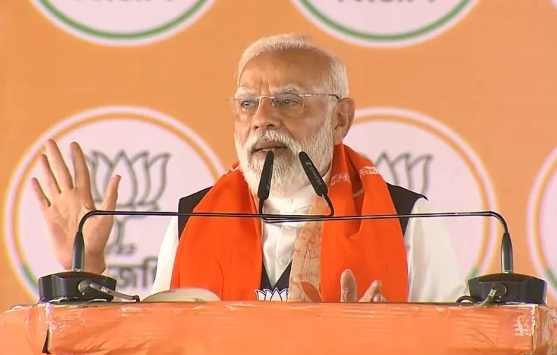 बंगाल की माटी पर घुसपैठियों का कब्जा बहुत ही खतरनाक स्तर पर पहुंच रहा है: प्रधानमंत्री