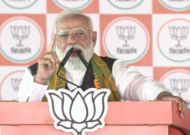 तृणकां ने काम नहीं किया, सिर्फ काले कारनामे किए: प्रधानमंत्री