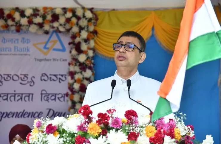 केनरा बैंक ने मनाया स्वतंत्रता दिवस का जश्न