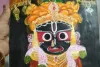 श्रीमाधोपुर के घनिष्ठ शर्मा ने बनाया भगवान जगन्नाथ का मनमोहक चित्र