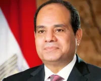 मिस्र के राष्ट्रपति अब्दुल फतेह अल सीसी ने गणतंत्र दिवस परेड देखी