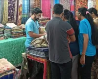 बेंगलूरु: राजस्थानी हथकरघा और हस्तशिल्प उत्पादों ने मोहा मन