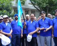 बेंगलूरु: केनरा बैंक ने वॉकथॉन का आयोजन किया