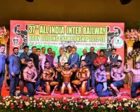 दपरेः अखिल भारतीय रेलवे बॉडी बिल्डिंग चैंपियनशिप में दिखाया दम