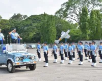 बेंगलूरु: वायुसेना तकनीकी कॉलेज में अधिकारियों की पासिंग आउट परेड हुई