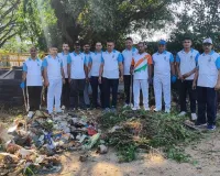 वायुसेना स्टेशन के इक्विपमेंट डिपो ने स्वच्छता अभियान चलाया